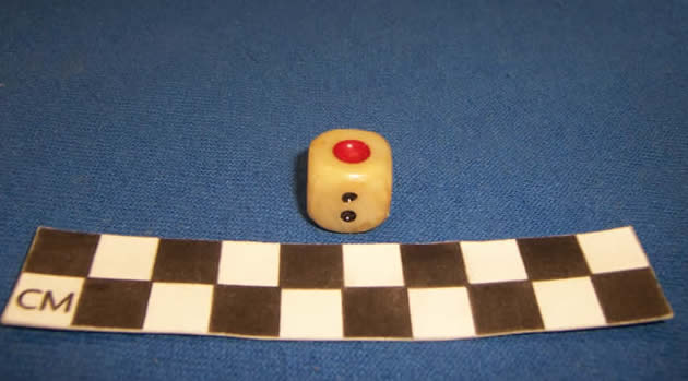 example of Chinese bone dice
