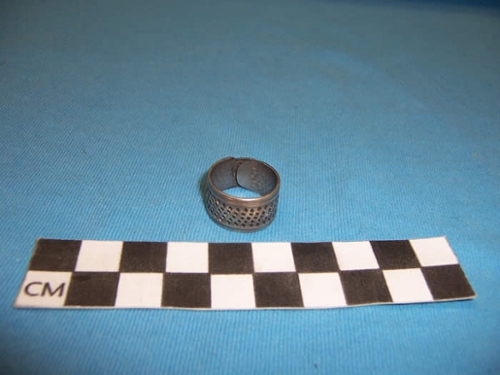 silver/nickel Chinese thimble