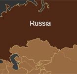 simple map outline of russia