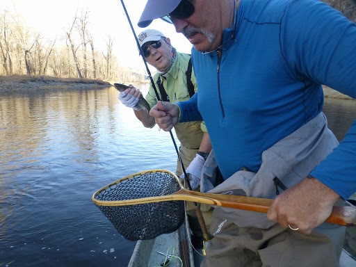 John Honsky on Big Hole Float guided by Tim Flynn