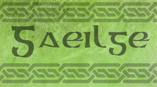 irish gaelic letters